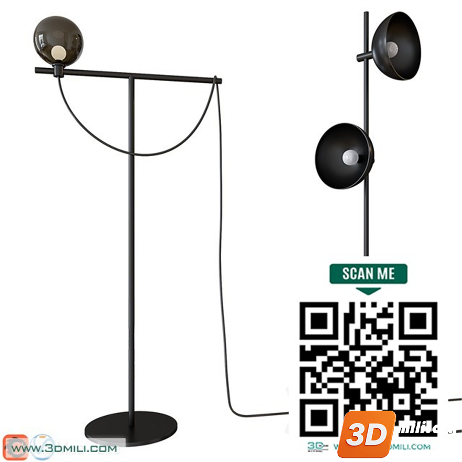 HANDVÄRK Studio Floor Lamp GLOBE FLOOR LAMP